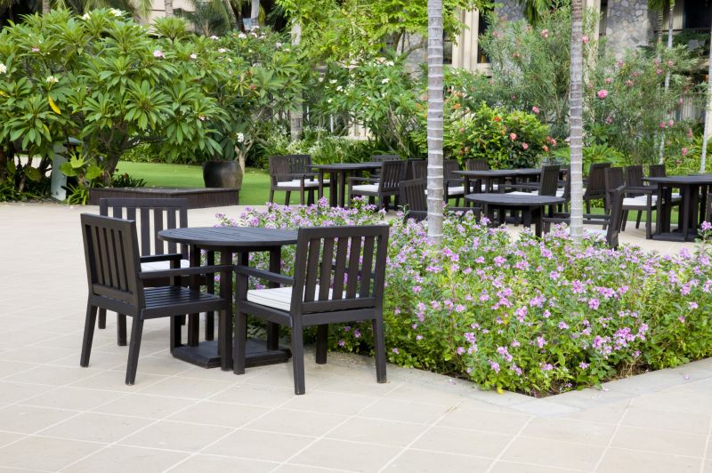 Outdoor Furniture in Garden
