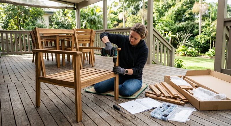 Patio Set Assembly in Overland Park, KS