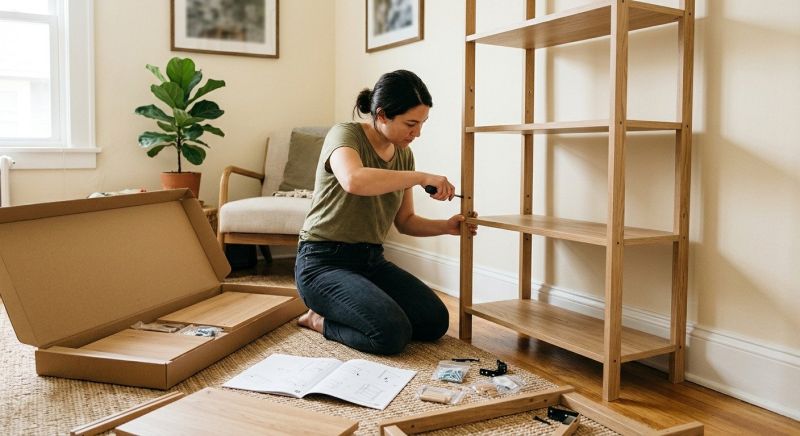 Shoe Rack Assembly in Denver, CO