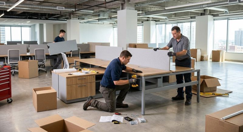 Standing Desk Assembly in Denver, CO