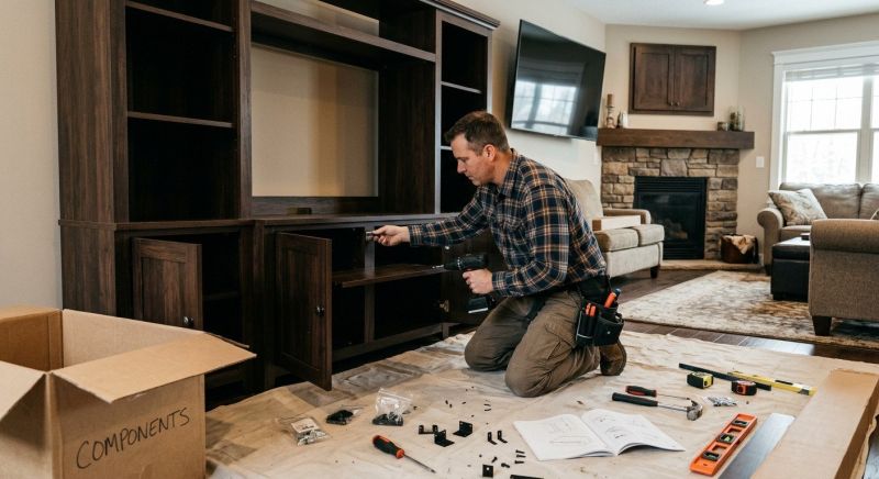 Tv Stand Assembly in Denver, CO