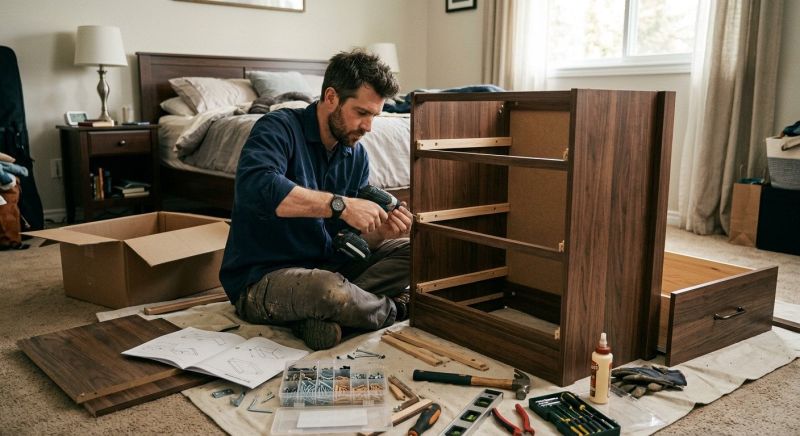 Wardrobe Assembly in Olathe, KS