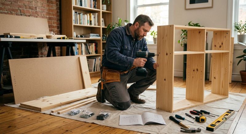 Bookshelf Assembly in Longmont, CO