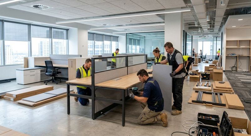 Office Furniture Installation in Olathe, KS